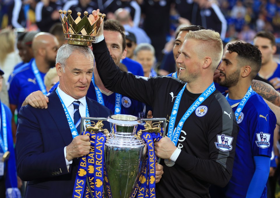 Leicester winning the Premier League came third