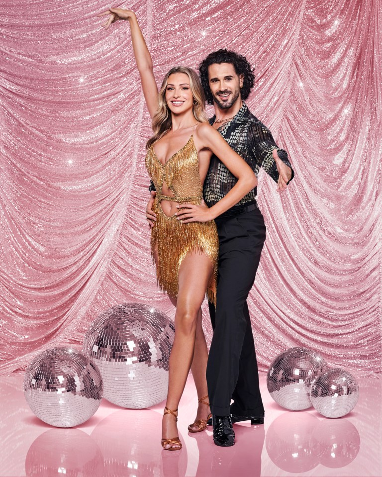 Zara McDermot and Graziano Di Prima appeared on Strictly Come Dancing together in 2023