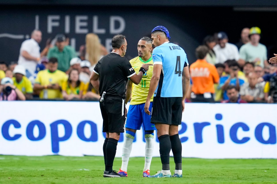 Both Barca stars managed to avoid a booking in the Copa America clash