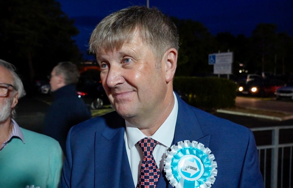 Peter Harris, 57, a local reform UK councillor