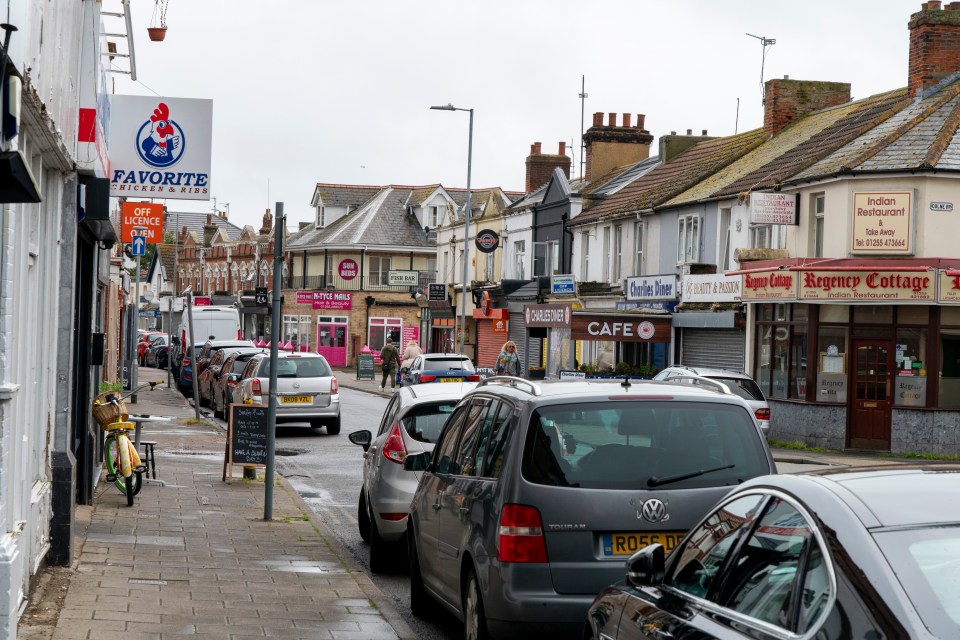 Reform HQ in Clacton is above an amusement arcade in the centre of town