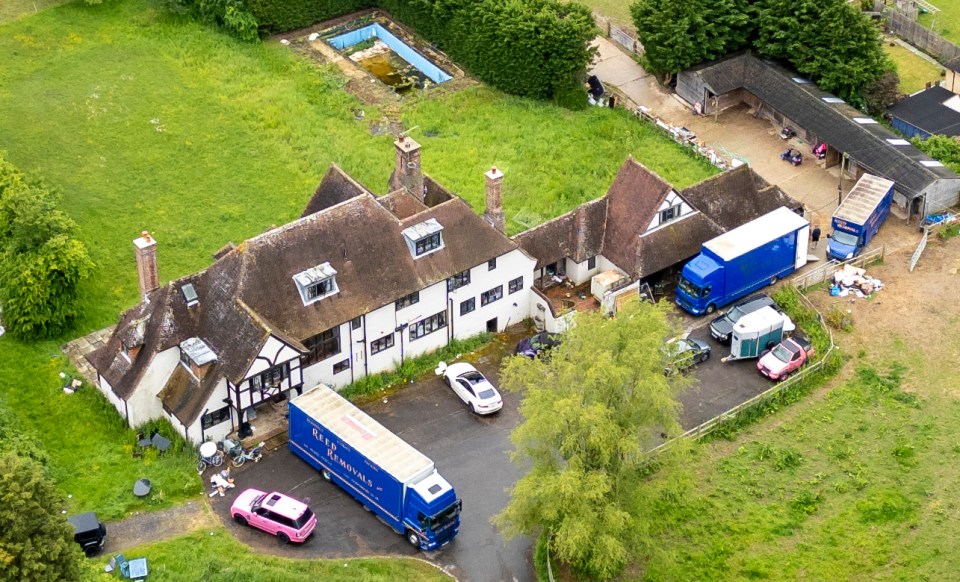 The star's 'Mucky Mansion' was seized by bailiffs in June