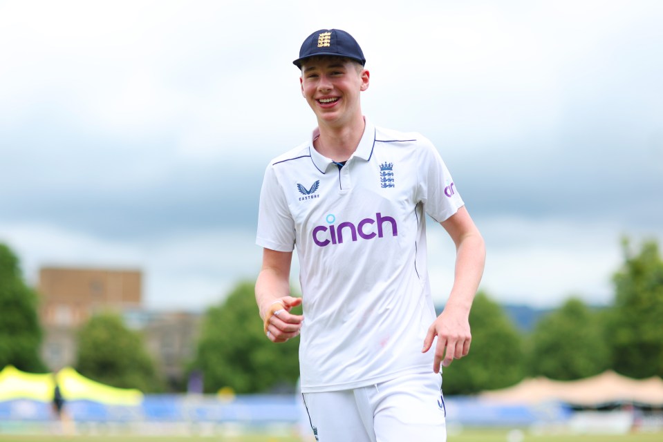 He recently received his first England U19s call-up