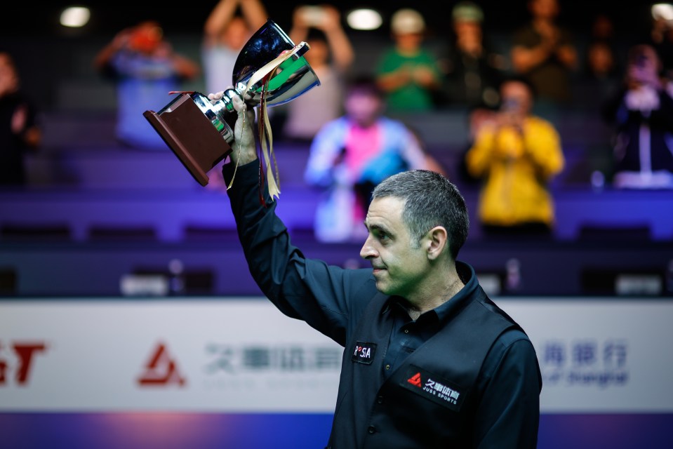 Ronnie O'Sullivan will be hoping to get his hands on the lucrative prize money for the FIFTH straight season