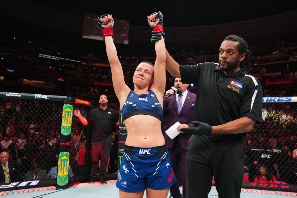 Namajunas won the bout by unanimous decision