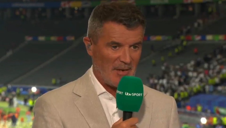 Roy Keane poked fun at referee expert Christina Unkel but ultimately agreed with her