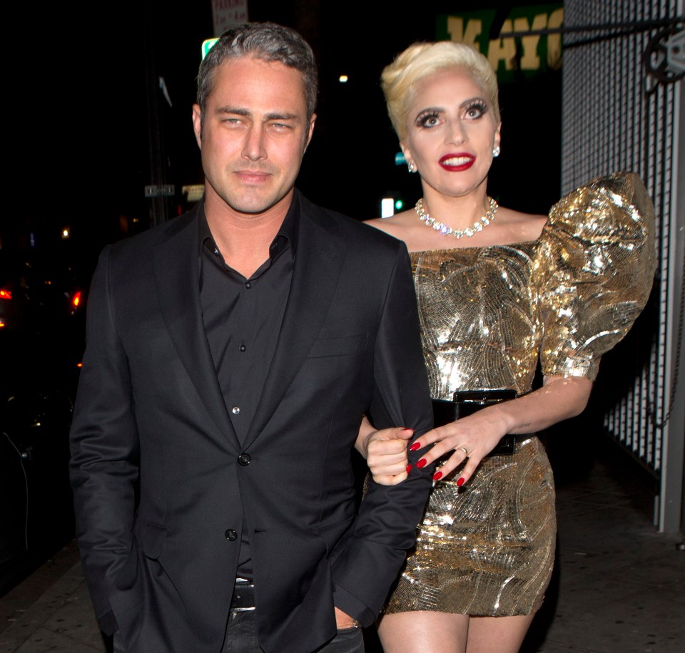 Gaga was previously engaged to Chicago Fire actor Taylor Kinney