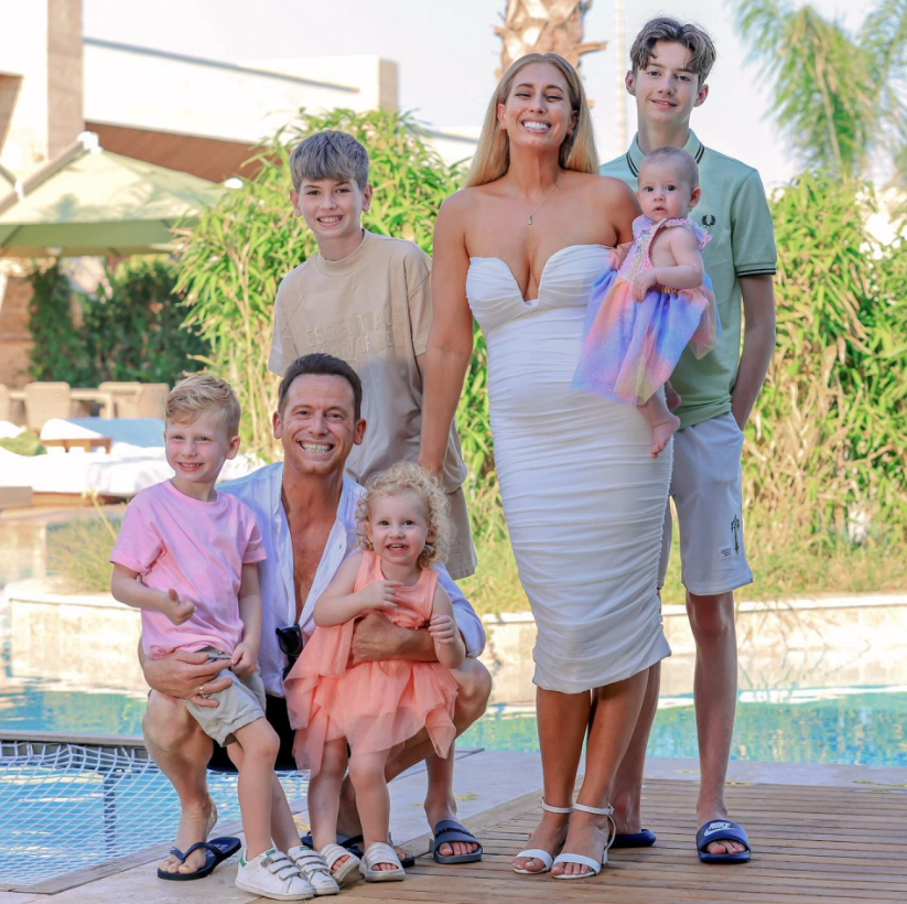 Here we take a look at Stacey Solomon's epic summer with her big brood