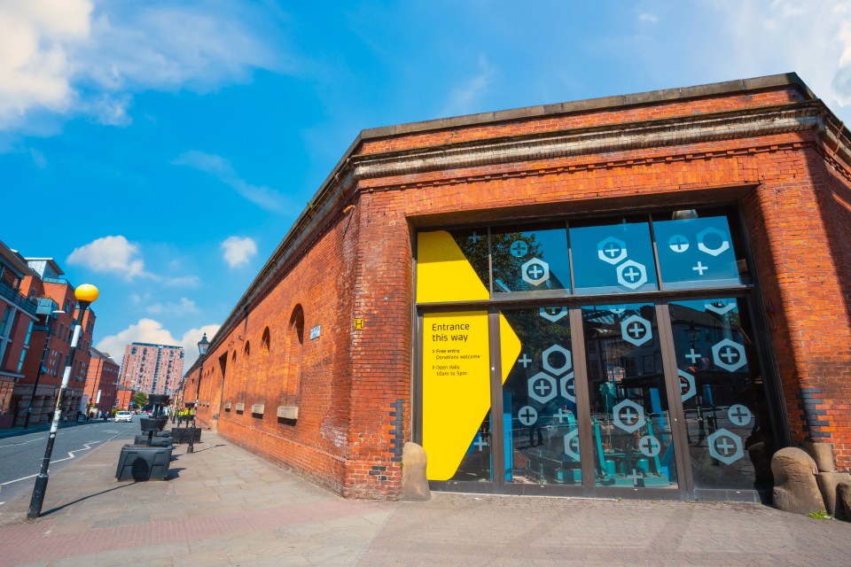 The museum is housed in the same building that used to be Liverpool Road Station