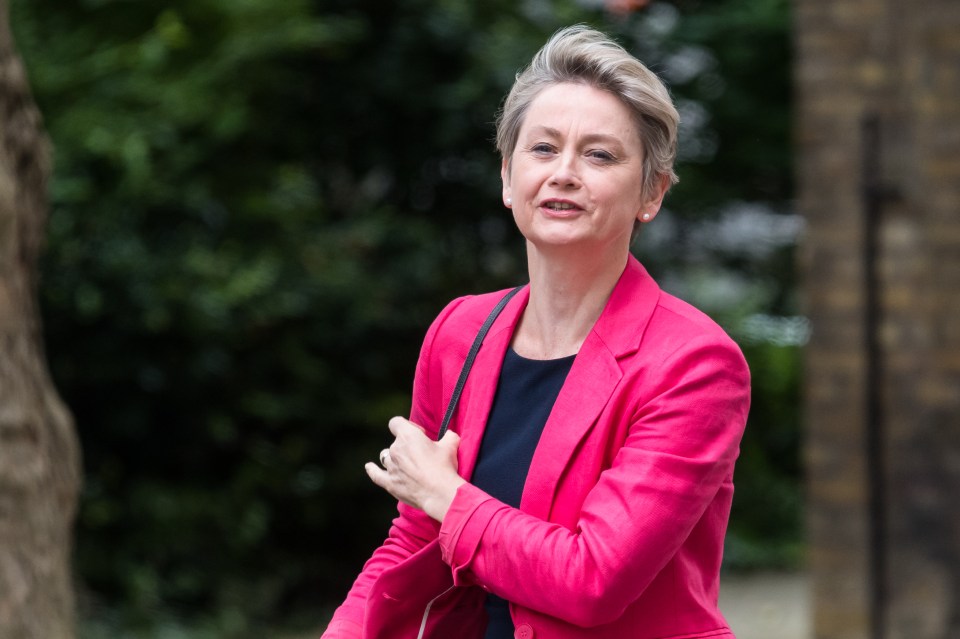 Yvette Cooper said the thefts were hurting businesses and communities across the UK and damaging public confidence