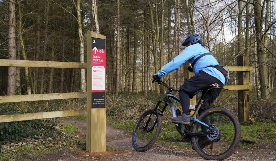 There are mountain bike trails for people of all abilities as well as bike hire