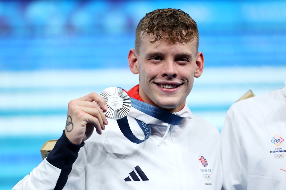 Matt Richards won silver in the 200m freestyle