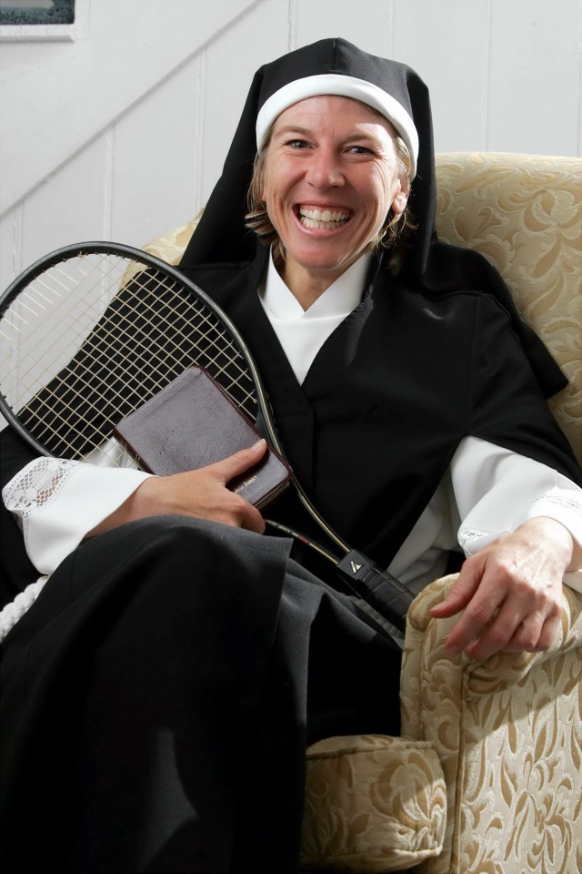 Andrea Jaeger left pro tennis and become a nun