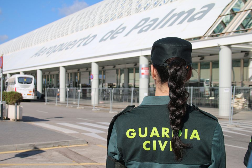 The Guardia Civil were waiting for Turnbull to arrest him on landing