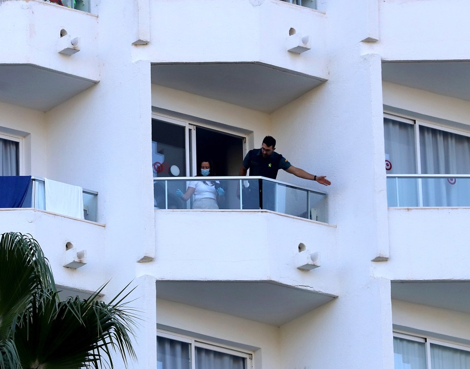 An 11-year-old girl tragically fell to her death from this balcony