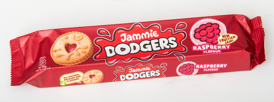 The OG Jammie Dodgers are much bigger than any of the supermarket versions