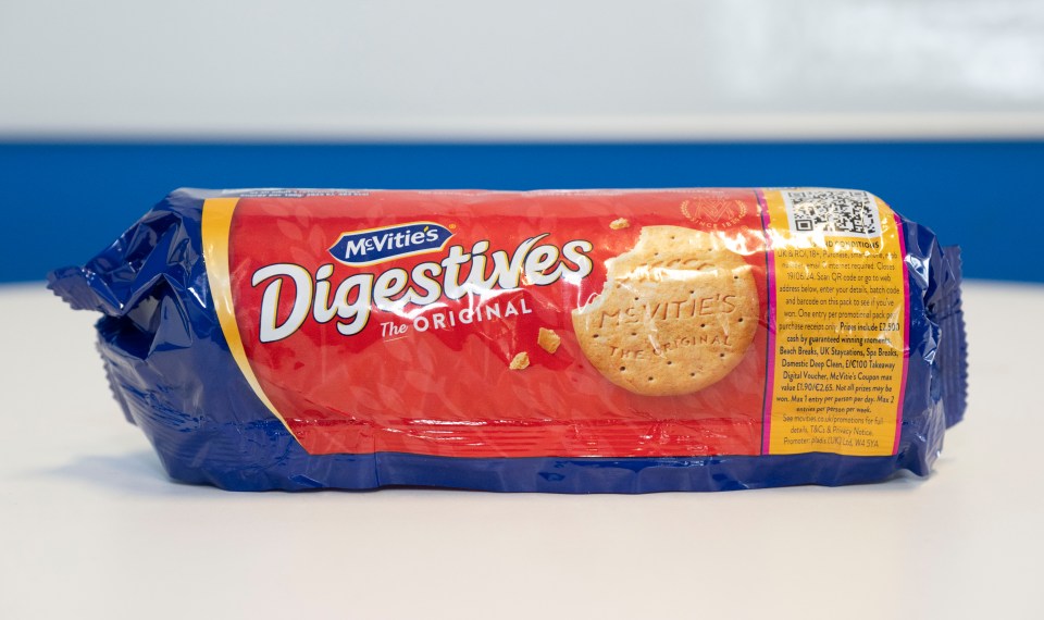 The McVitie's biscuits came middle of the pack for flavour but were the most expensive