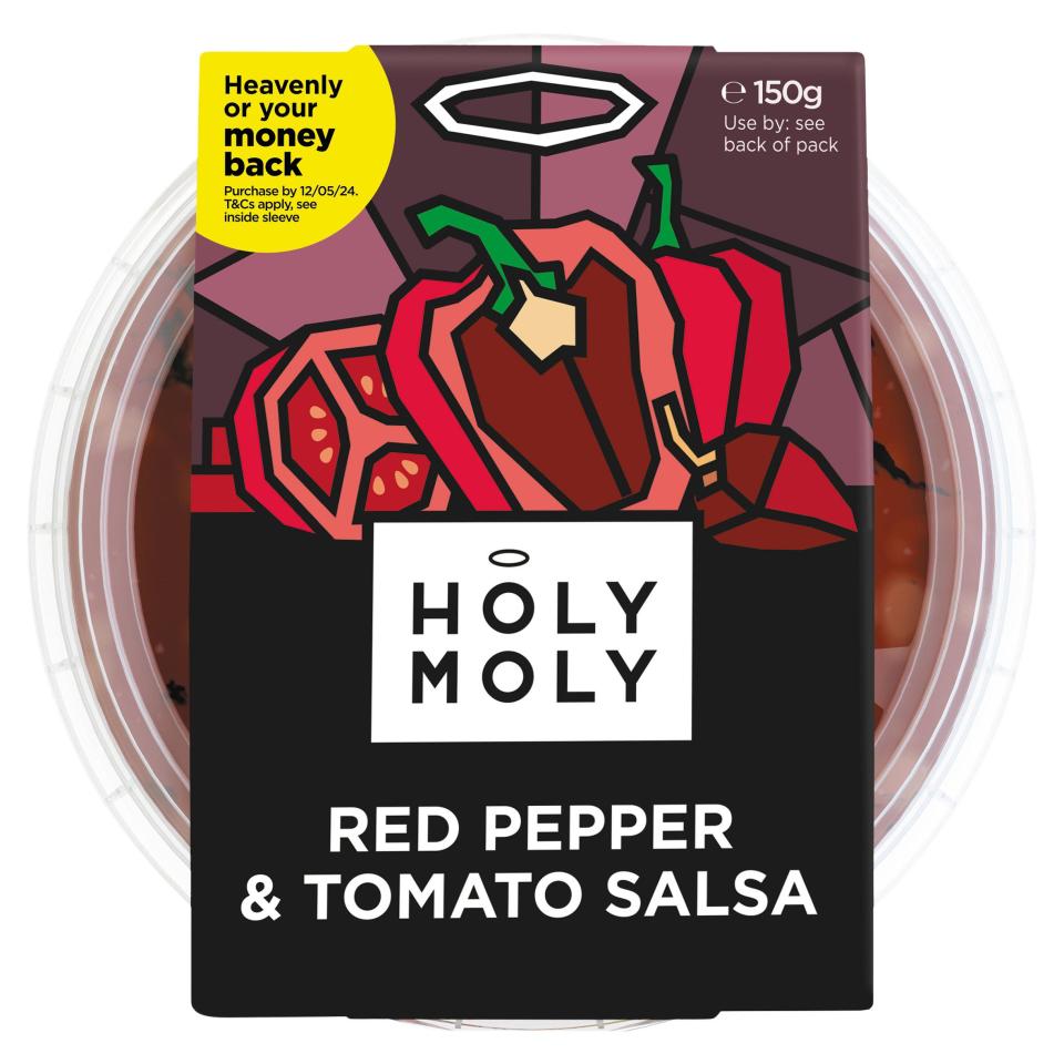 Holy Moly’s red pepper and tomato salsa is just £1.50 at Sainsbury’s with a Nectar card