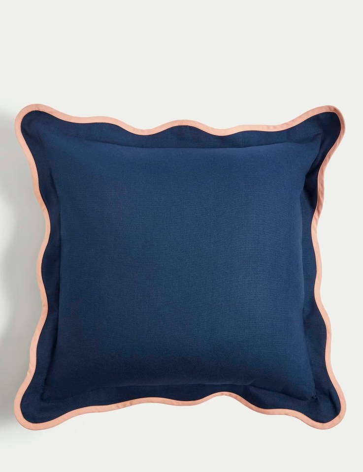 This cushion is £17.50 from M&S