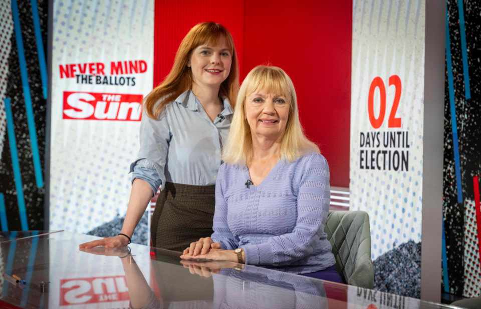 Ms Tracey appeared on our show with Sun on Sunday Political Editor Kate Ferguson