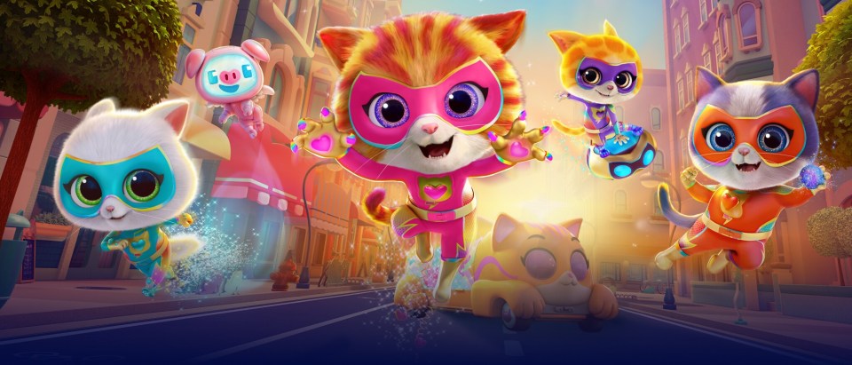 Superkitties Su-purr charged is the purfecttt entertainment for kids