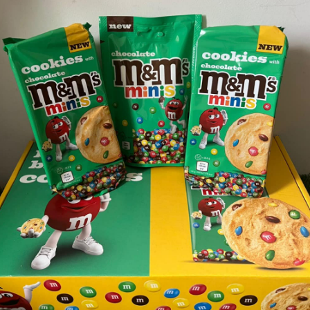 New M&Ms biscuits are hitting the shelves of Tesco