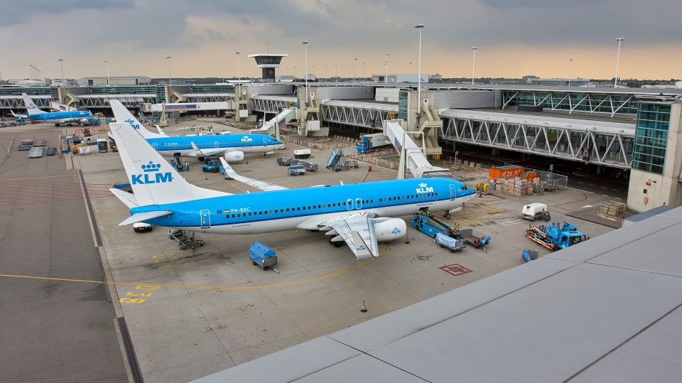 The new expansion at Amsterdam Schiphol Airport is expected to open in 2027 (stock image)