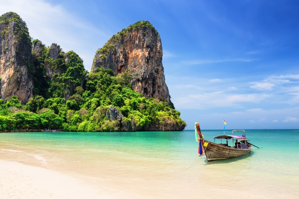 Thailand has cheap hotels and beer and is popular with young Brits