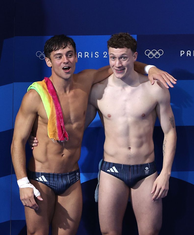 Tom Daley and diving partner Noah Williams won silver medals