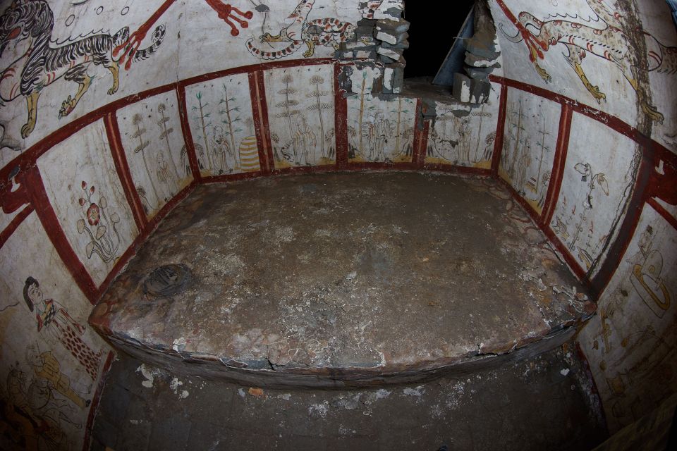 the tomb is located in north China’s Shanxi Province