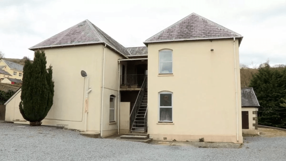 The auction lot was a former vicarage plus a detached house