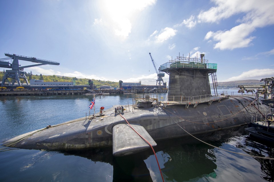 The sailor was serving as a ­steward on a nuclear-armed ­Vanguard-class submarine that provides the UK’s nuclear deterrent