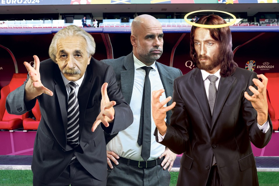 We'd still have lost Euros final even if our side was managed by Einstein, Guardiola and Jesus Christ