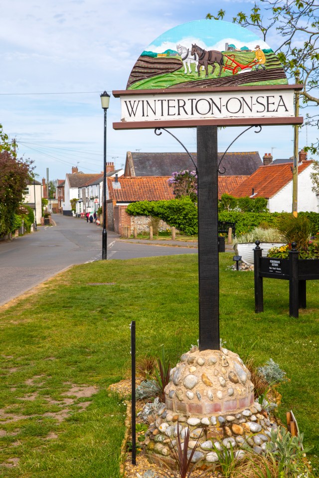 Winterton-on-Sea is a pretty seaside village that's home to an unspoilt beach, colourful African roundhouses and seals