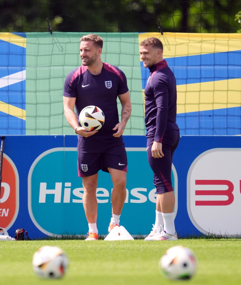 He issued a warning to England full-backs Luke Shaw and Kieran Trippier ahead of the final