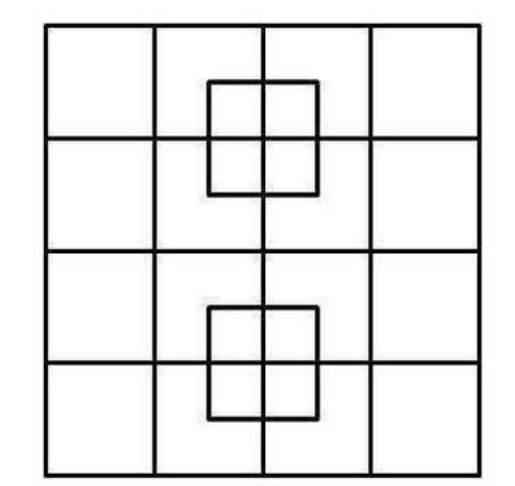 Can you count all of the squares in less than nine seconds?