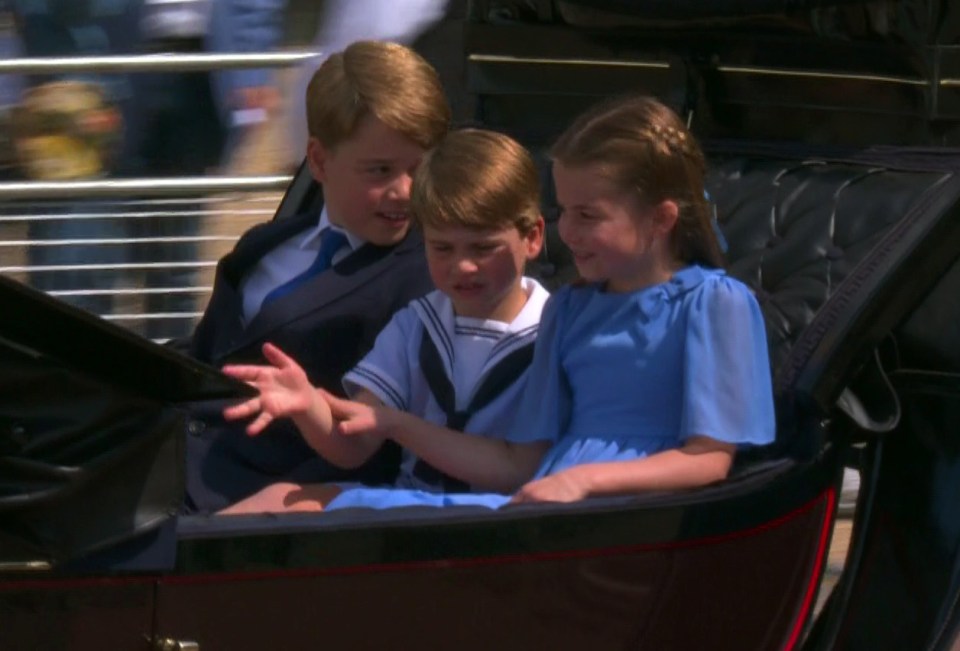 We've often seen Charlotte playfully telling off her siblings, such as Prince Louis at the Jubilee