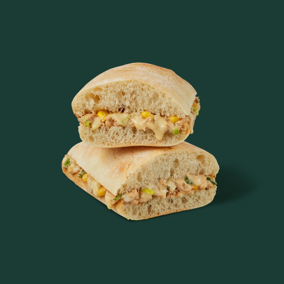 The Starbucks Tuna Melt Panini packs in an impressive 28g of protein