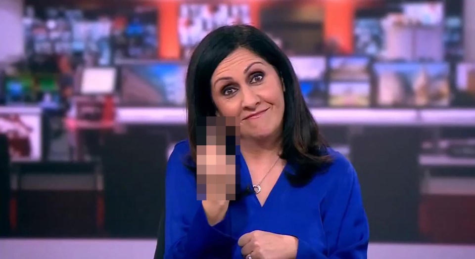 Maryam's first TV blunder saw her swear at her BBC crew as they were 'having a laugh' and didn't realise they were live on air.