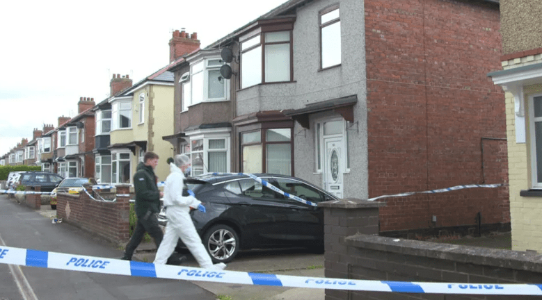 Two people have been charged with murder after a girl died at home in County Durham