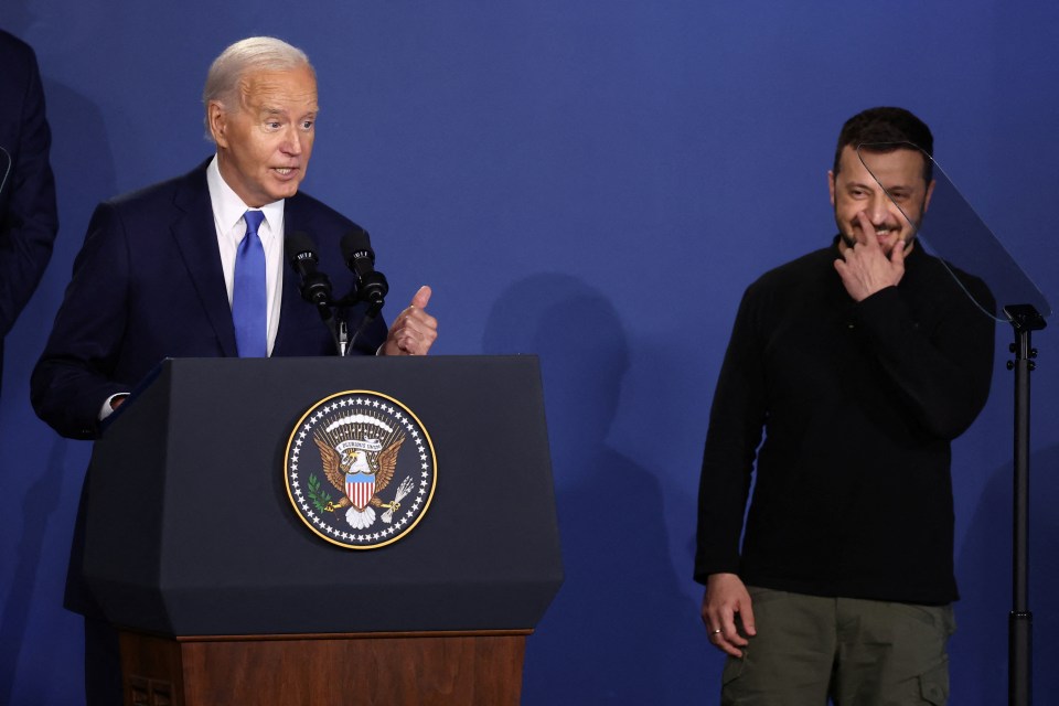 US President Joe Biden introduced President Volodymyr Zelensky as 'Putin'