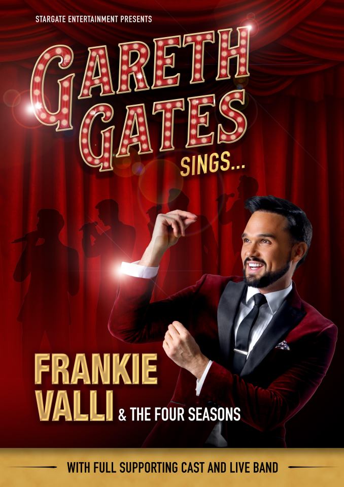 Tickets for Gareth Gates Sings Frankie Valli And The Four Seasons are on sale now