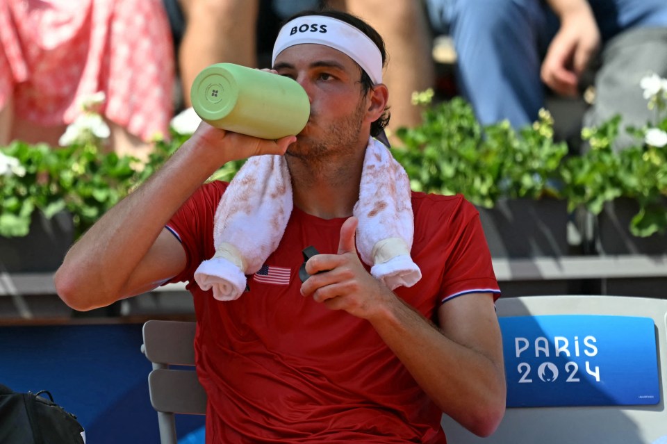 There was a lack of cold water available for the players at Roland Garros