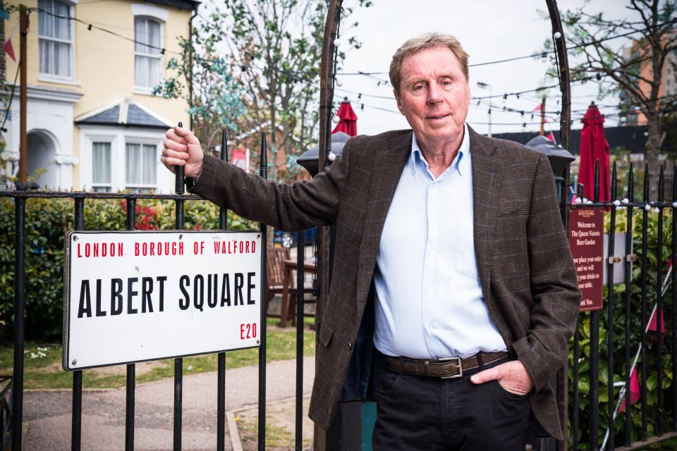 Harry Redknapp visited Waalford and interacted with some of its most notable residents