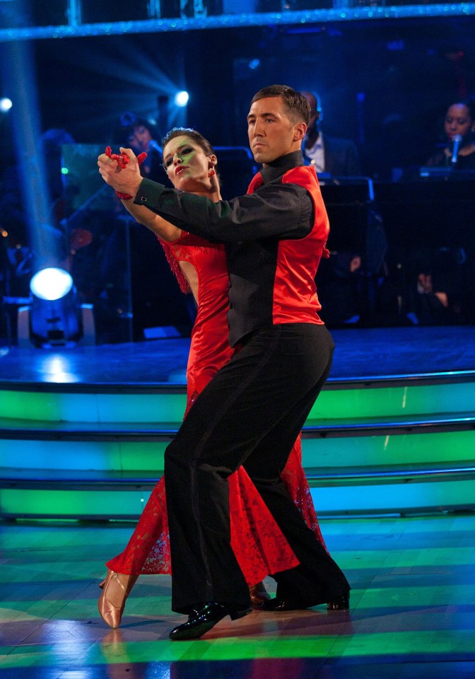 Gavin and Katya Virshilas dancing in 2010