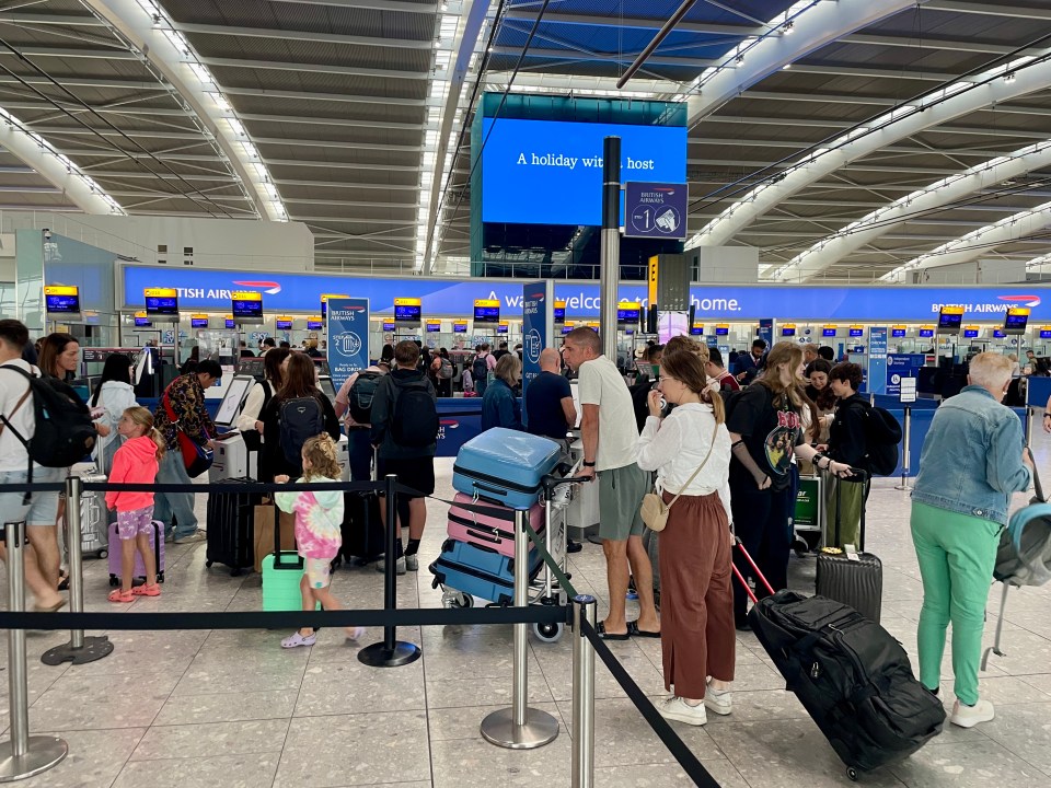 Delays at Heathrow Airport this morning