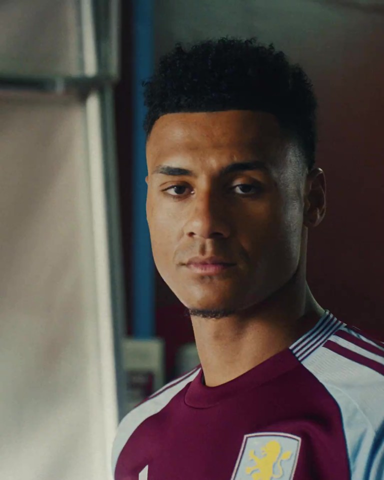 Ollie Watkins was among the stars in the brilliant kit launch