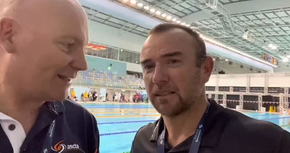 Swim coach Micahel Palfrey has been criticised for his comments