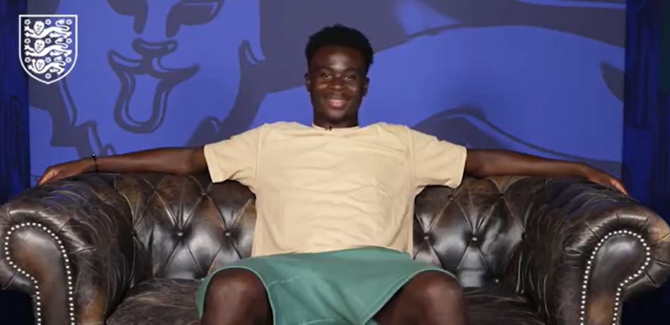 Bukayo Saka has explained his brilliant reaction to Ollie Watkins' dramatic winner against the Netherlands