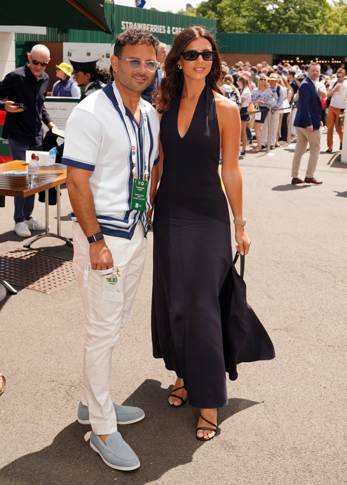 Lucy Mecklenburgh and Ryan Thomas headed to Wimbledon